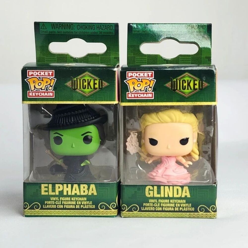 Funko Pocket Pop Keychain Wicked Set 2 Elphaba NIB